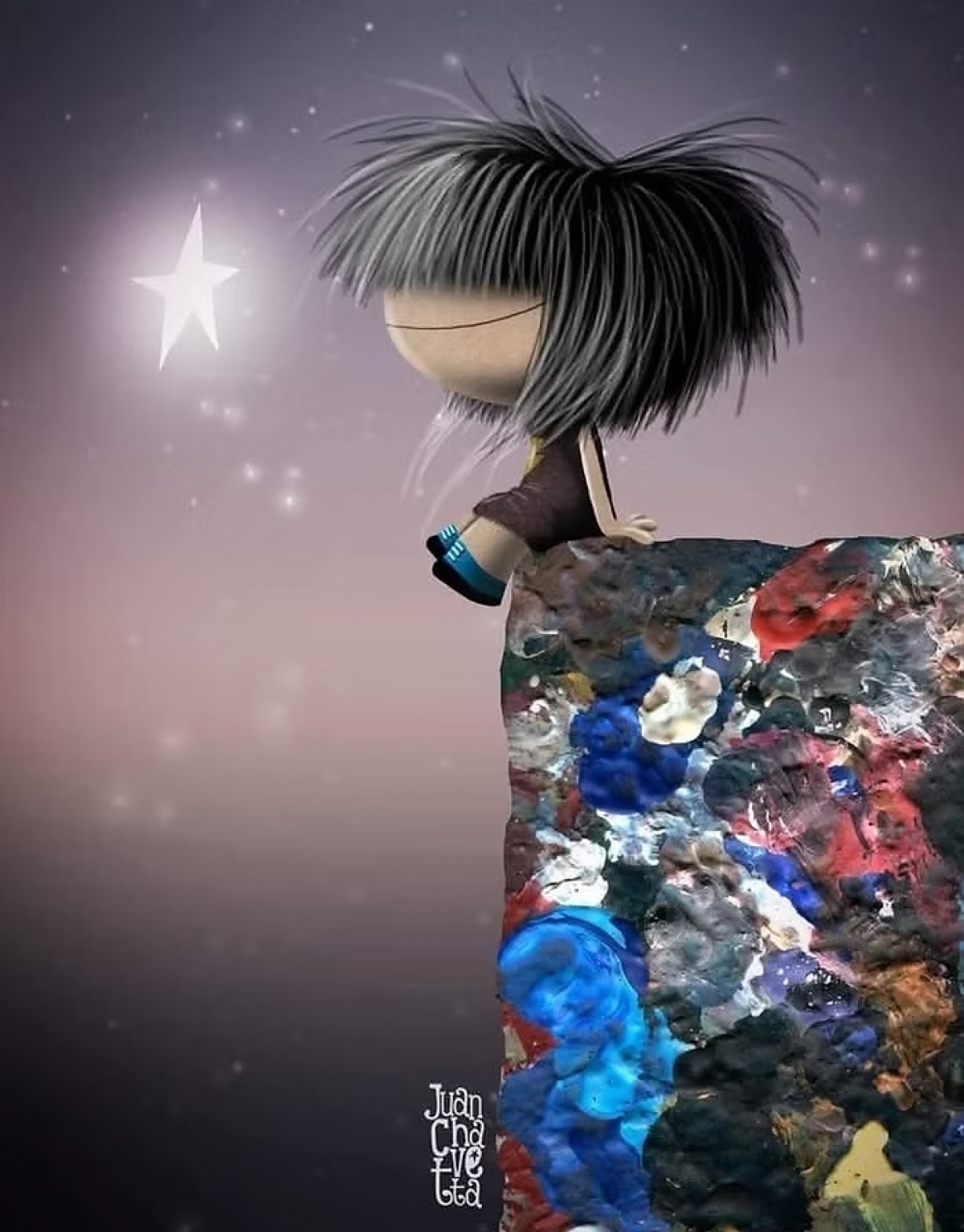 Puro Pelo, uno de los personajes más populares de Chavetta