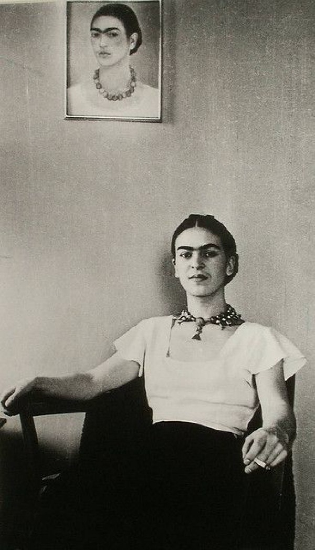 Frida y su autorretrato