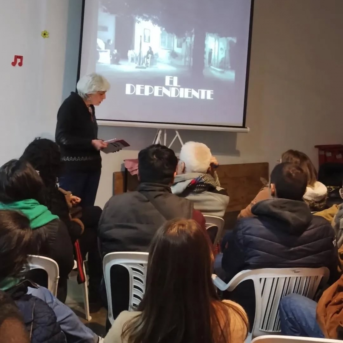 Proyección del Cineclub 